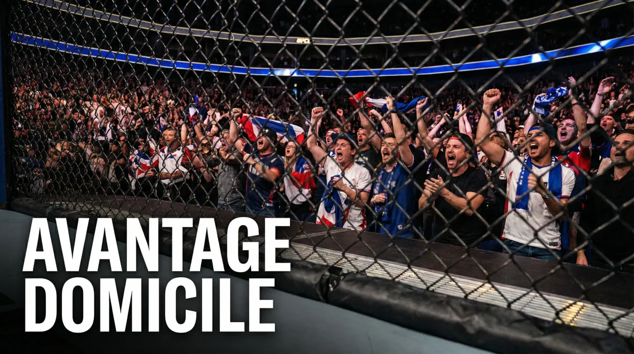 Avantage domicile en MMA : mythe ou réalité pour les paris