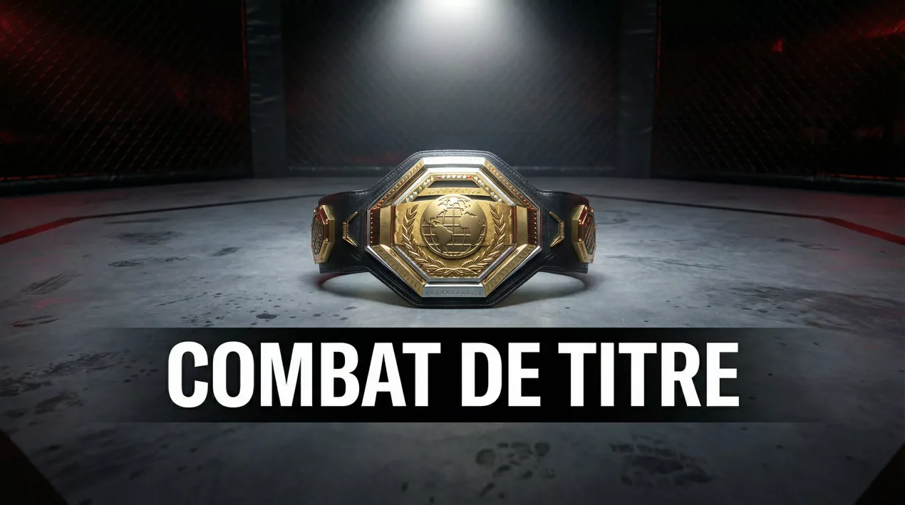 Combats de titre vs réguliers : différences pour les paris