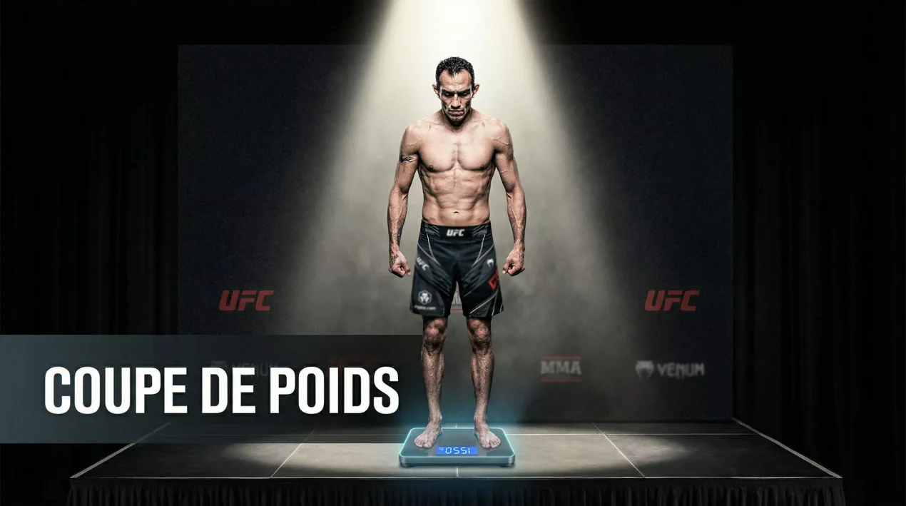 Coupe de poids MMA : impact sur les performances et paris
