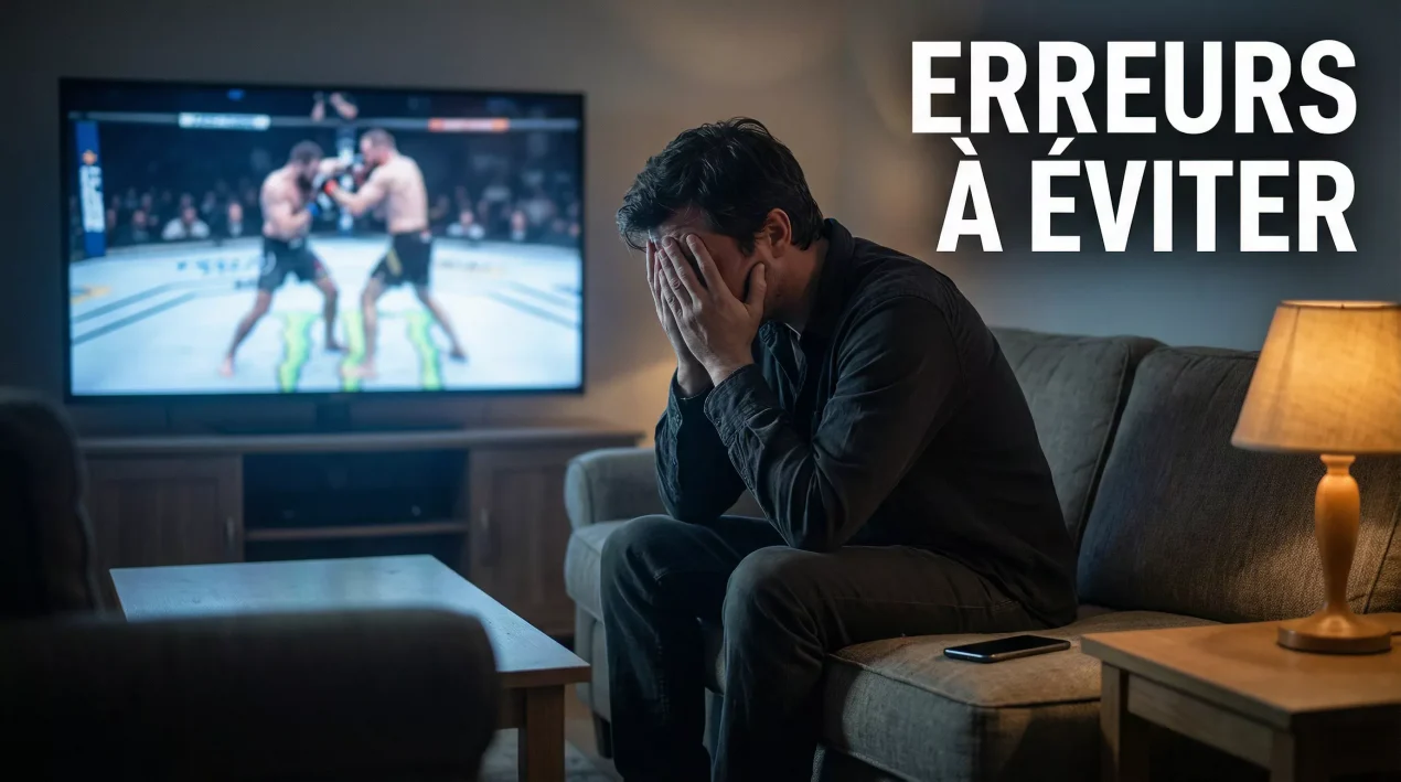 Dix erreurs fréquentes en paris MMA et comment les éviter