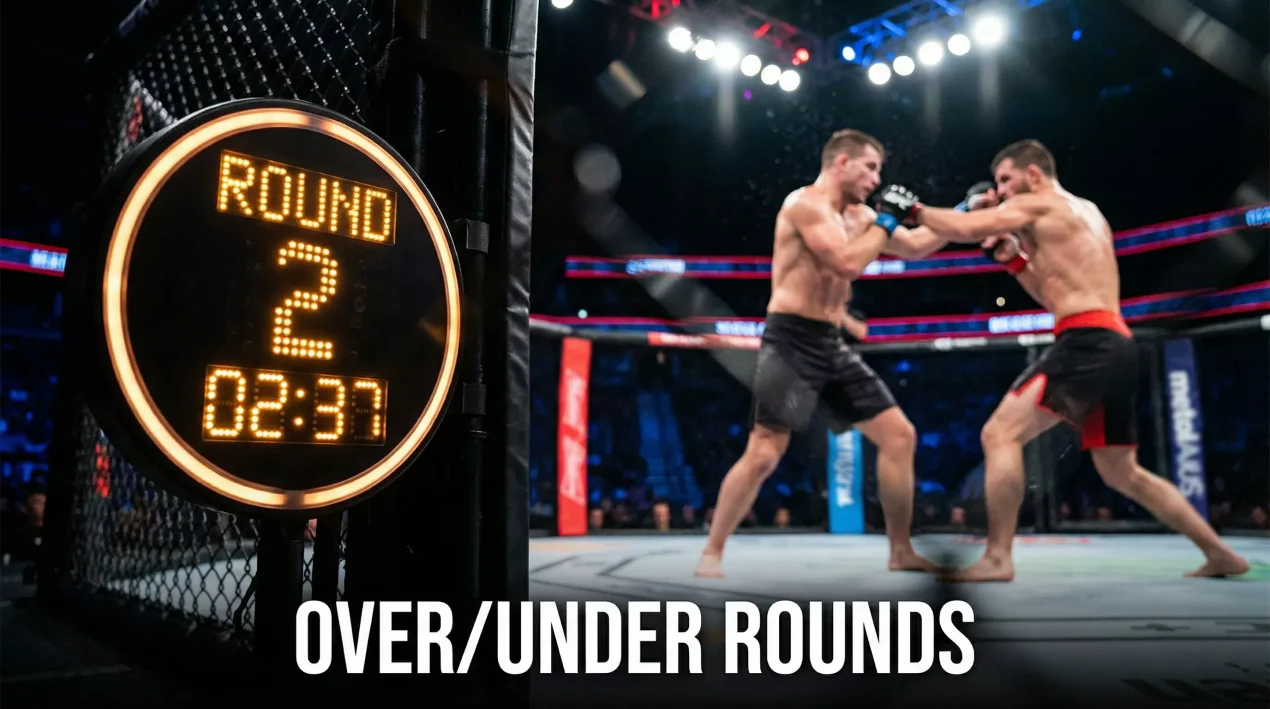 Paris over/under rounds MMA : totaux et stratégies