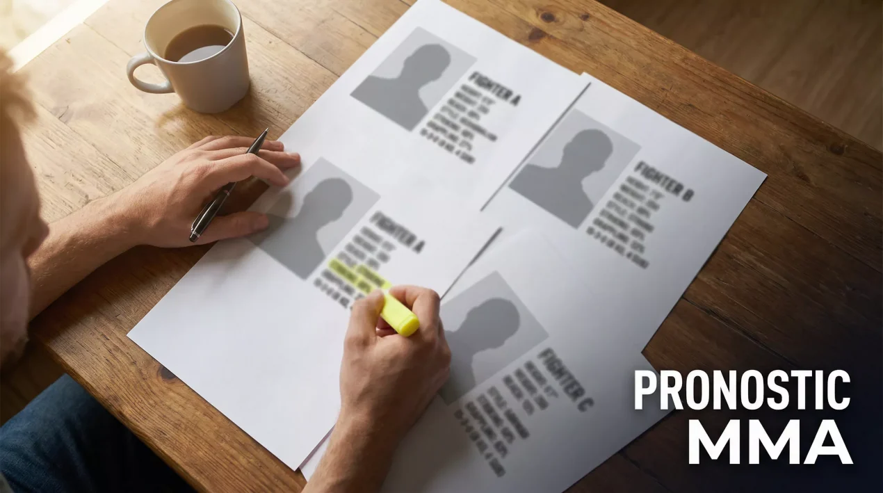 Pronostic MMA : méthode d&rsquo;analyse pré-combat complète